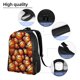 thumbnail image 5 of Balery Vintage Basketball Mochila - Mochila Estilosa y Duradera para Laptop de 15 Pulgadas con Tela Oxford Impermeable, 5 of 8