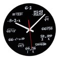 thumbnail image 2 of Reloj colgante de pared decorativo  números impresos de ecuación de Gloria Reloj Ecuación matemática, 2 of 9