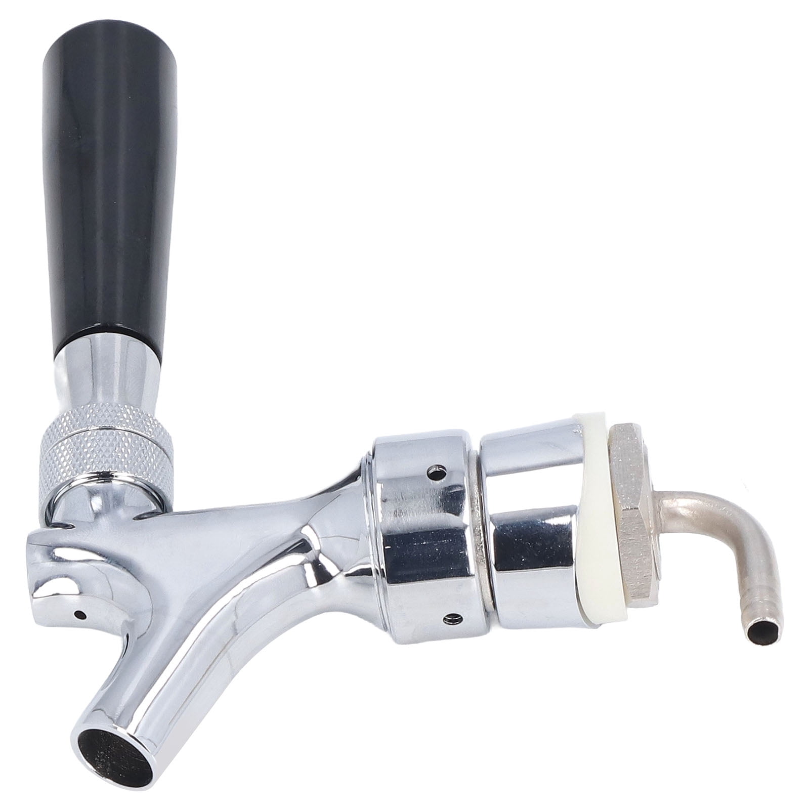 Stainless Steel Beer Tap Faucet, Kegerator Tap with Elbows for Beer Towers Homebrewing Keg Beer Machines