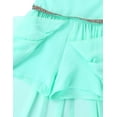 thumbnail image 4 of JanJean Little Girls Sleeveless V Neck Keyhole Rhinestones Maxi Jumpsuit Romper for Party Mint_Green 8, 4 of 7
