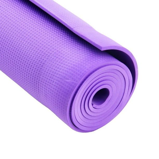 Nouveau coussin de tapis de yoga extra épais antidérapant de 6 mm