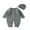 Grey, variant on Bagilaanoe Newborn Baby Girl Boys Winter Jumpsuit Long Sleeve Knitted Bodysuit 3M 6M 9M 12M 18M Infant Ribbed One Piece Romper