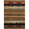 thumbnail image 1 of United Weavers 750 06175 58 5 ft. 3 in. x 7 ft. 2 in. Affinity Spring Mountain Area Rug, Multicolor, 1 of 1