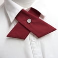 thumbnail image 2 of LinYooLi Nœud Papillon Noir pour Femmes, Nœuds Papillon Réglables Croisés pour Uniforme de Filles Nœud Papillon Croisé pour Remise de Diplôme Scolaire, 2 of 6