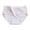 Purple, variant on Women's Underwear Menstrual Crotch Leak Proof Extended Crotch Aunt Waist Triangle Underwear Womens Bikini Panties with Lace