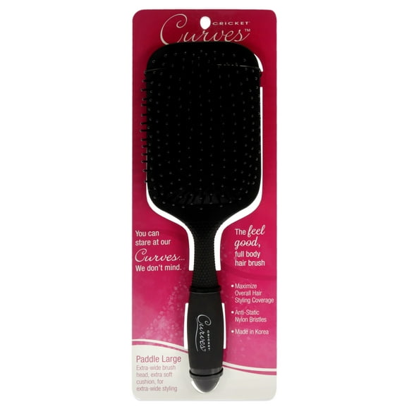Curves Paddle - Large by Cricket for Unisex - 1 Pc Hair Brush