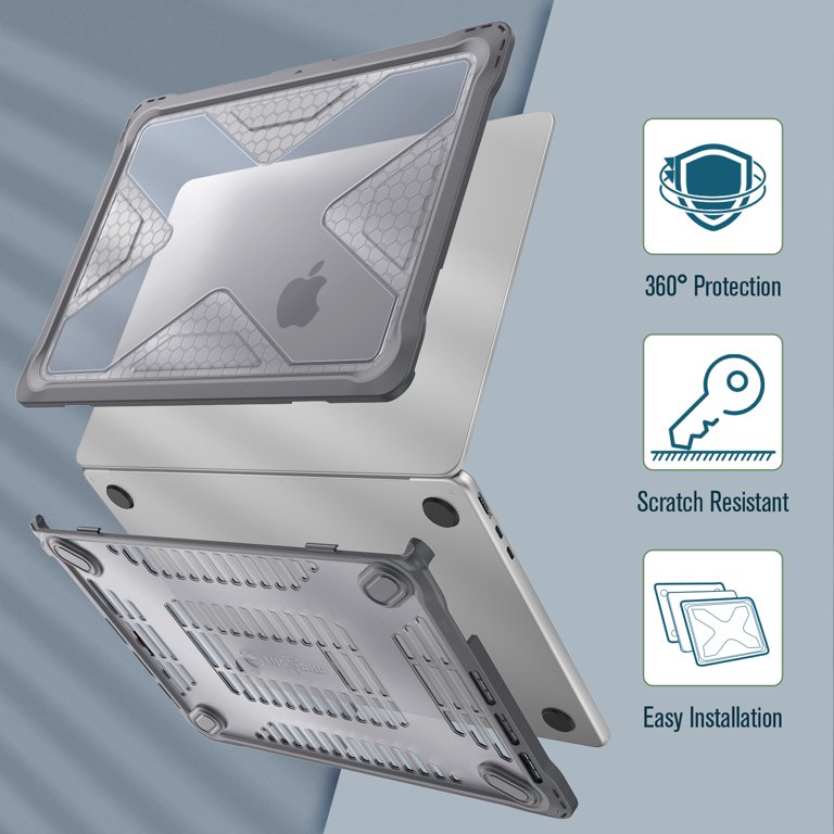 MOSISO Funda Compatible Con MacBook Air 13.6 Pulgadas 2024 2023 2022 M3