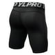 thumbnail image 5 of Bermudas Pack de 3 pantalones cortos de compresión para hombre ropa interior de entrenamiento activo YEL Bermudas, 5 of 7