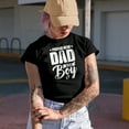 thumbnail image 2 of Proud New Dad, It's a Boy - Gender Reveal or Baby Shower Party, Military Green T-Shirt, Small, 2 of 5