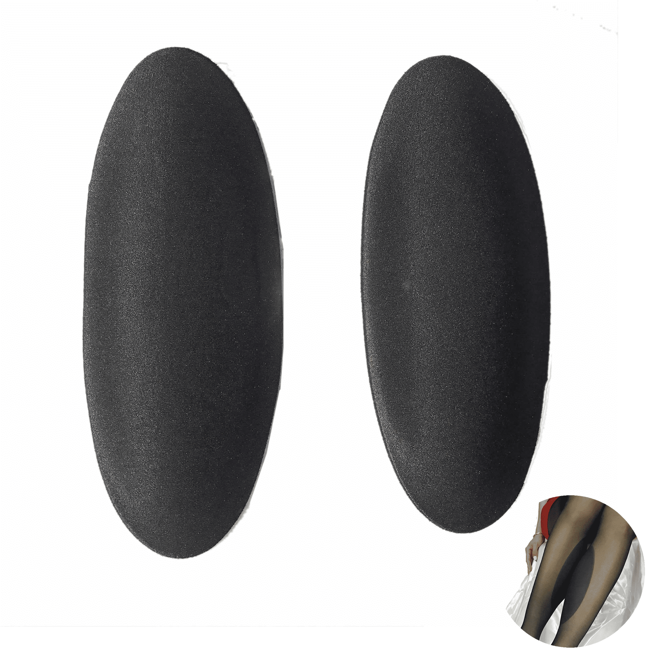 BIMEI 1 Pair Calf Pads Buttock Enhancement Pad Sponge Leg Correctors Soft SelfAdhesive for