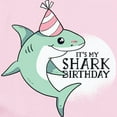 thumbnail image 2 of CafePress - Shark Birthday Body Suit - Long Sleeve Cotton Baby Bodysuit, 2 of 4