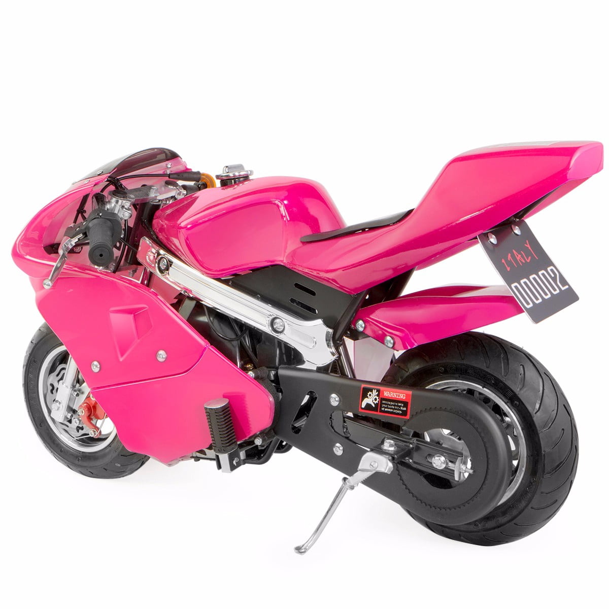 XtremepowerUS Gas Pocket Bike Motorcycle 40cc 4-stroke Engine, Pink