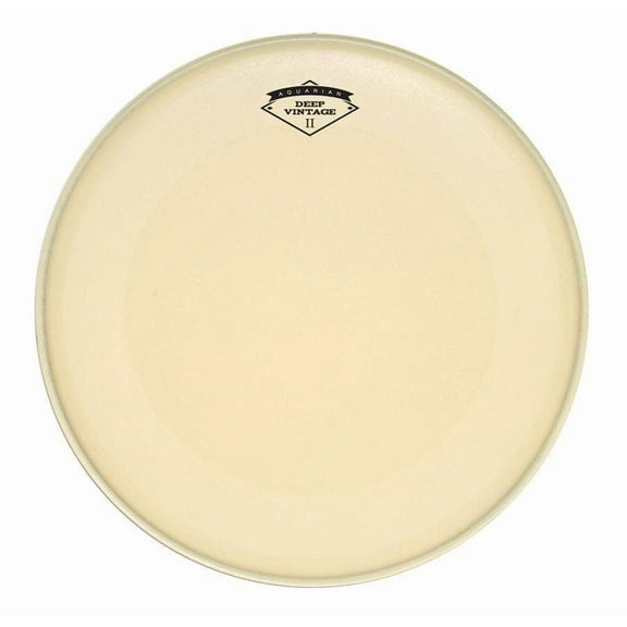 Aquarian Deep Vintage II Bass Drumhead with Super-Kick 20 in.