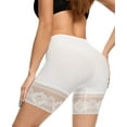 thumbnail image 3 of MANIFIQUE Women Slip Shorts for Under Dresses Anti Chafing Underwear Lace Boyshorts Panties for Summer, 3 of 7
