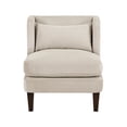 thumbnail image 2 of Modern and Comfortable Seating - Enhance Your Living Room with a Taupe Corduroy Accent Chair, 2 of 5