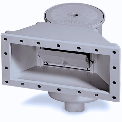 HydroTools by Swimline Wide Mount Thru-Wall Pool Skimmer