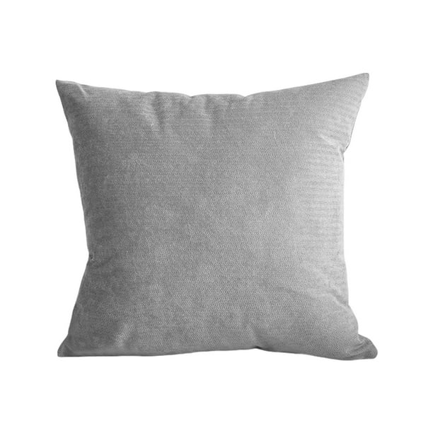 Relleno de cojín decorativo de 17x17 pulgadas, cojín cuadrado de 45x45 cm para fundas de almohada decorativas, relleno de fibra de poliéster suave, cojín lavable para cama, sofá, hogar, sala de