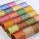 thumbnail image 2 of 10Meters Ribbons Gold Silver Glitter Silk Satin Ribbons Crafts Wedding Decorative DIY Ribbons Bow Christmas Gift Wrap Decor, 2 of 4