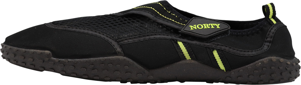 NORTY Mens Water Shoes Adult Male Beach Shoes Black Lime 10 - image 2 of 7