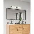 thumbnail image 3 of VL18536-BK-Kuzco Lighting-Akari - 24W LED Bath Vanity-1.5 Inches Tall and 35.5 Inches Wide-Black Finish, 3 of 5