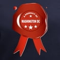 thumbnail image 3 of CafePress - A Product Of Washington DC T Shirt - Women's V-Neck Dark T-Shirt, 3 of 4
