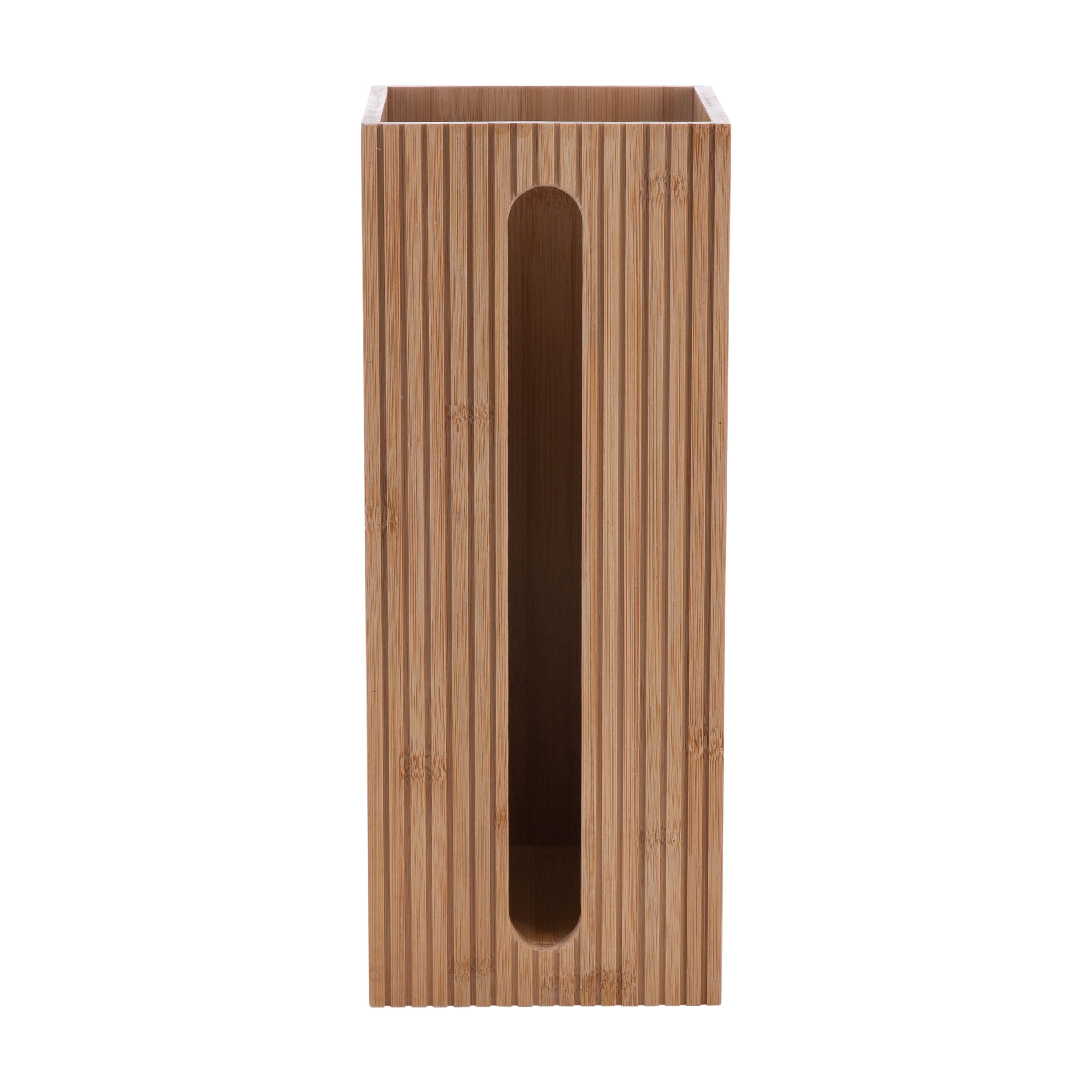 Bath Bliss Square Bamboo Toilet Paper Reserve, 1 Pack