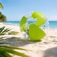 thumbnail image 6 of PVC Inflatable Beach Ball Colorful Marbled Pattern, Outdoor Pool Party Summer Toy, Easy Inflate Deflate Sturdy Waterproof Beach Ball, 6 of 7