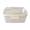 B, variant on White Large Capacity Insulated Food Storage Container with Locking Lid & Handle, Portable Stackable Snack Tray for Travel, Picnic, Lunch, Fruit, Nuts