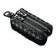 thumbnail image 4 of Monedero pequeño, monedero, llavero de coche, para hombre y mujer, práctico, con cierre de cremallera, moderno Negro, 4 of 9