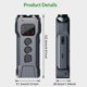 thumbnail image 5 of Dog Barks No More Dog Training Device, Rechargable Ultrasonic Anti Barking Device with High Low Mode, Dog Bark Deterrent Devices Portable Bad Haviour Stopper（dark gray）, 5 of 5