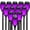 Purple, variant on Ele-mall2024 Solar Tiki Torches, Flickering Flame & Waterproof, Solar Powered, 12-Pack