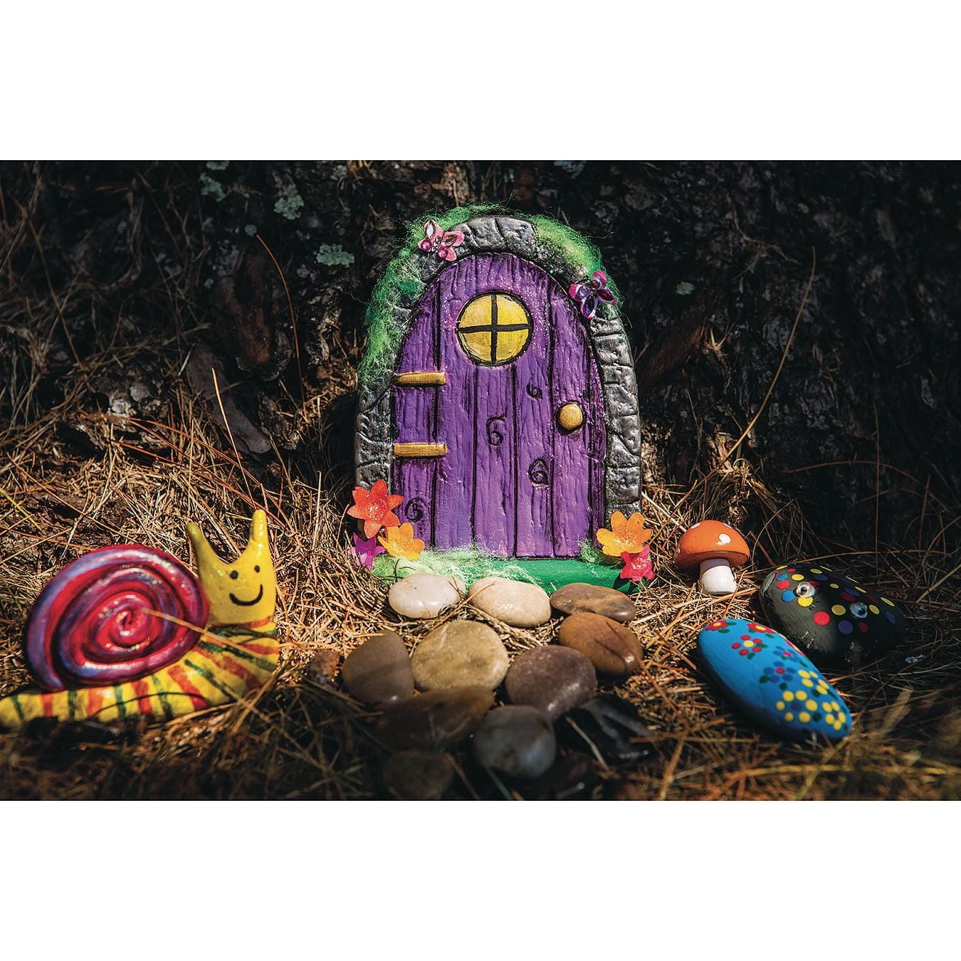 Color-Me™ Ceramic Bisque Fairy Door (Pack of 12)