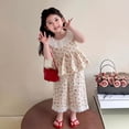 thumbnail image 5 of Bovxnpu Girls Summer Clothing Sets Girls Sleeveless Pants Princess Outfit Set, 5 of 5