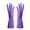 Purple, variant on GQDIN Rubber Cleaning Gloves for Dishwashing, Reusable Kitchen Gloves for Washing Dishes and Household Cleaning, Waterproof Kitchen Latex with Textured Grip Heavy Duty Protection Gloves