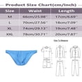 thumbnail image 3 of OVINYER Underwear Mens Running Sports Sexy Breathable Nylon Comfortable High Elastic Men's Briefs Underpanties Simple Undies, 3 of 9