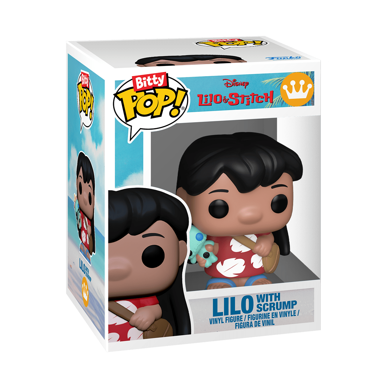 Funko Bitty POP! Box: Lilo & Stitch - Lilo's Home with Superhero Stitch and Lilo with Scrump Collectible Vinyl Mini-Figure
