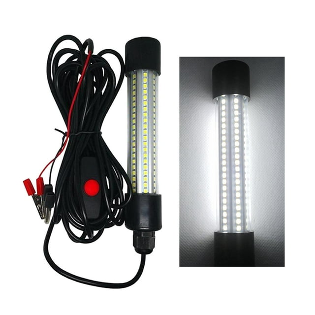 Luz de pesca LED sumergible Perfecl 1900 lúmenes 12V blanco