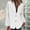 White, variant on Hrsba Women's Casual Long Sleeve Sweatshirt Long Sleeved Round Neck Top/shirt Solid Color Long Sleeve Loose Blazer Cardigan Outerwear