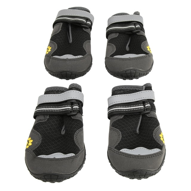 Zapatos para mascotas, botas para perros que previenen resbalones, botas para cachorros, botas transpirables para perros, parte superior de la línea