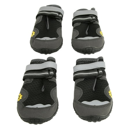 Dog Boots Prevent Slip Breathable Reflective Soft Puppy Shoes for Small Medium Dogs Blue