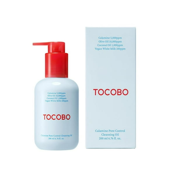TOCOBO Calamine Pore Control Cleansing Oil 200 ml Aceite limpiador para espinillas
