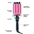 thumbnail image 3 of Babe Waves Hair Curling Wand | 3 Barrel Hair Waver | Trademark Beauty Ceramic, 3 of 6