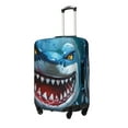 thumbnail image 2 of Fotbe Cartoon Cute Shark Luggage Cover Protector,Suitcase Protector,Scratch and Dirt Resistant,Fits 18-32 Inch Luggage-X-Large, 2 of 9