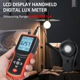 thumbnail image 3 of TL-603 Medidor de Luz Digital Profesional de 400000 Lux Medidor de Luz de Mano FC Medida Luxómetro Iluminómetro Fotómetro, 3 of 5