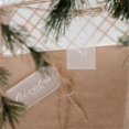 thumbnail image 4 of 90PCS Frosted Acrylic Wedding Blank Place Card Clear Arch Gift Tag, 4 of 5