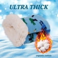 thumbnail image 4 of Minzimin 3 Pairs Kids Boys Girls Slipper Socks Winter Sherpa Lined Fuzzy Warm Soft Non Skid, 4 of 7