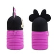 thumbnail image 2 of Lapicera Minnie Mouse, Estuche Escolar de Silicona Rosa, 2 of 5