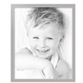 thumbnail image 2 of ArtToFrames 22" x 27" Silver Picture Frame, 22x27 inch Silver Wood Poster Frame (WOM-5388), 3 Pack, 2 of 8