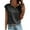 Black, variant on TYGHBN Women's Solid Color Sequin Round Neck Tank Top and Party Wear" Women Summer Top Set Shirt Athletic Wear for Woman Apparel Shirt Stretchy Shirts for Women Shirts for Women with Sleeves Dry Tech