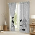 thumbnail image 3 of Castle Fairy Children Teens Adults Eat Sleep Ice Hockey Blackout Curtains Set of 2 (52x84 Each),Black Grey Window Curtains,Sport Gamer Curtains and Drapes,Ultra Soft Home Decor, 3 of 6